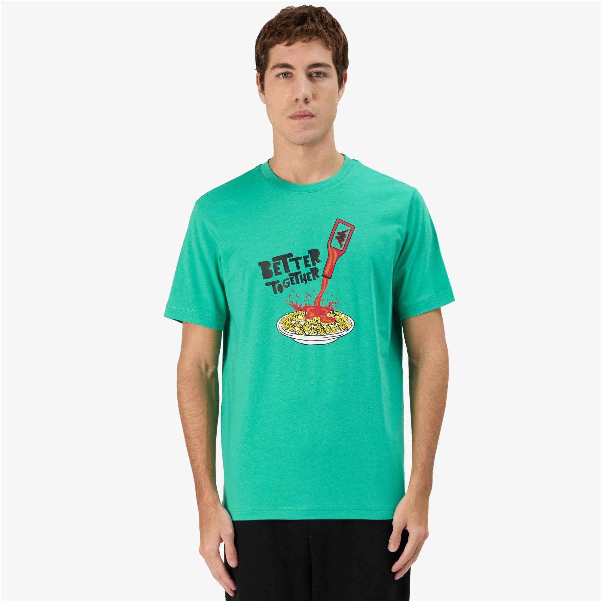 Camisetas y tops Kappa Hombre Logo Glesto