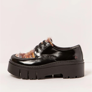 Zapatos 1765 NAPPA SHINNY BLACK-TORUN / LEEDS color Black-torun