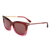 Jimmy Choo - lunettes de soleil - lie de vin - protection UV : cat. 3