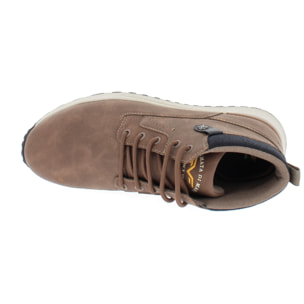 Armata di Mare Scarpe Uomo Stivaletti Casual Stringati con Soletta Rimovibile in Memory Foam AMU W24L630 Brown
