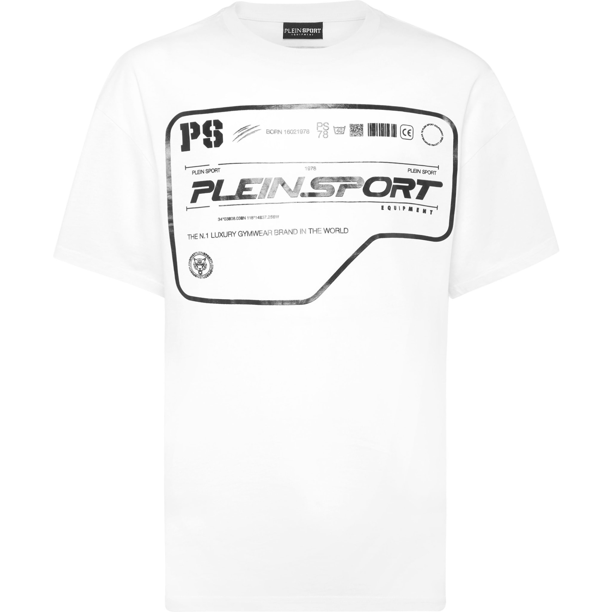 PLEIN SPORT Camiseta Cuello Redondo Ss