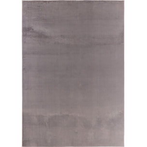 NUBE - Tapis doux et moelleux à poils courts anthracite - NUB6000ANT