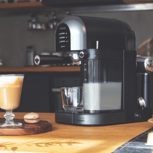 Macchine del caffè semiautomatiche Instant-ccino 20 Chic Serie Nera Cecotec