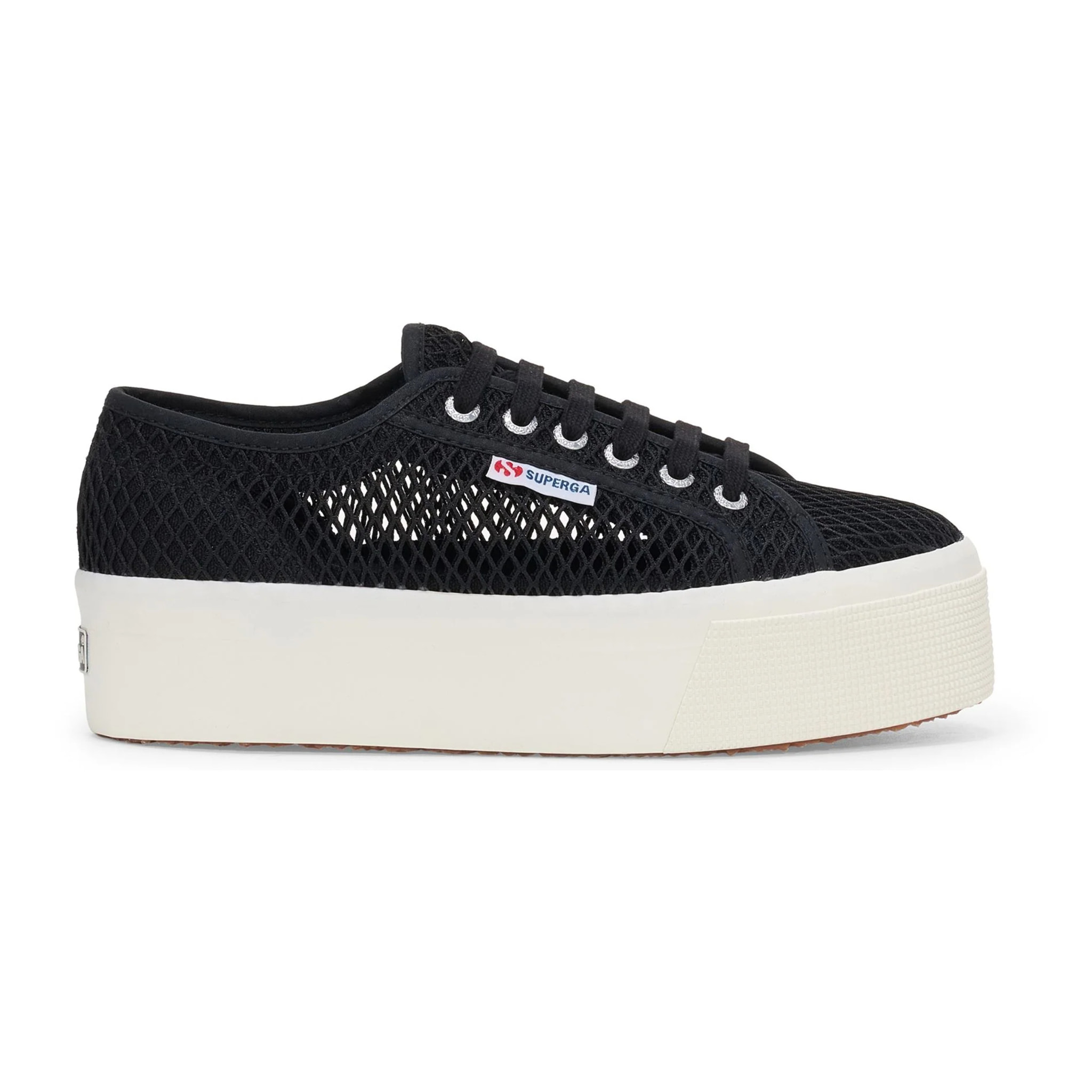 Superga - Zapatos de mujer Mujer Negro - 2790 Mesh