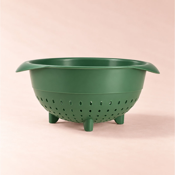 Passoire 24cm en plastique vert