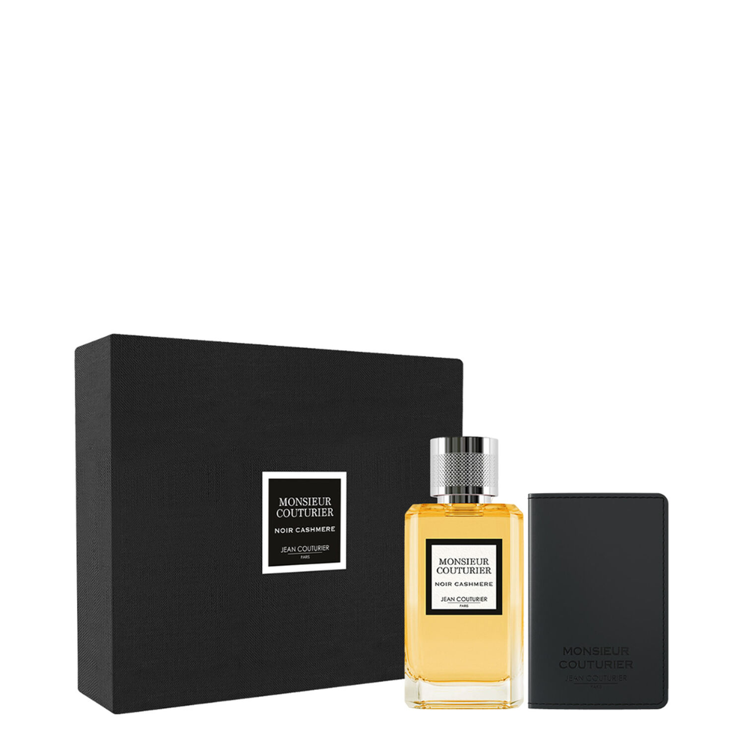 Monsieur Couturier Noir Cashmere - Coffret Eau de Parfum 100ml + Porte-cartes