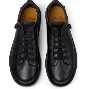 Scarpe stringate - CAMPER Wagon - Nero - Pelle liscia