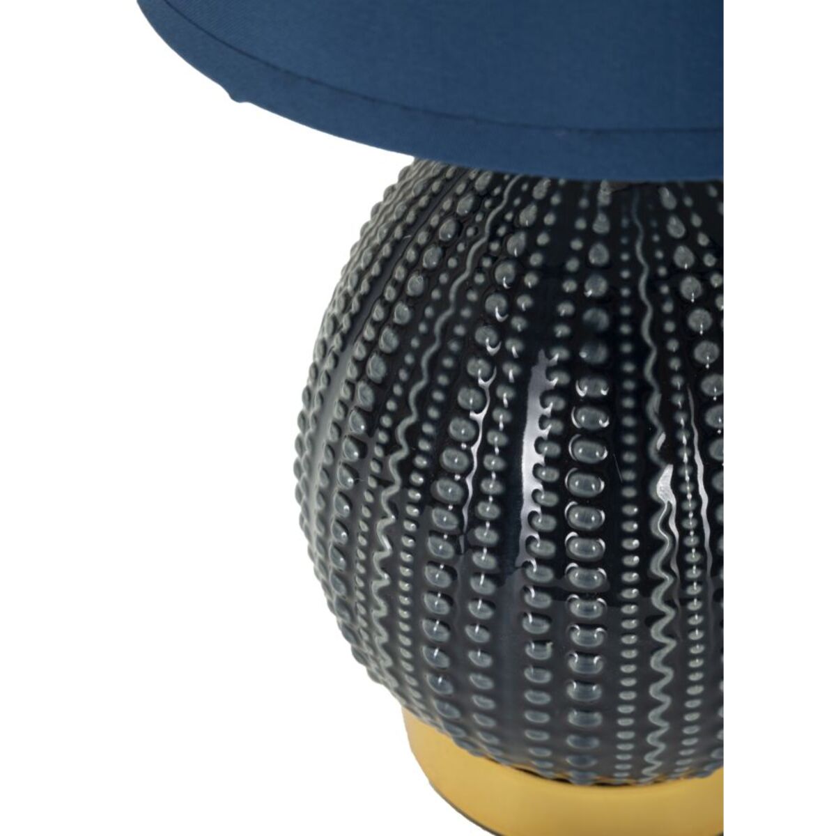 LAMPADA DA COMODINO FLAVI BLU CM Ø 15X30,5
