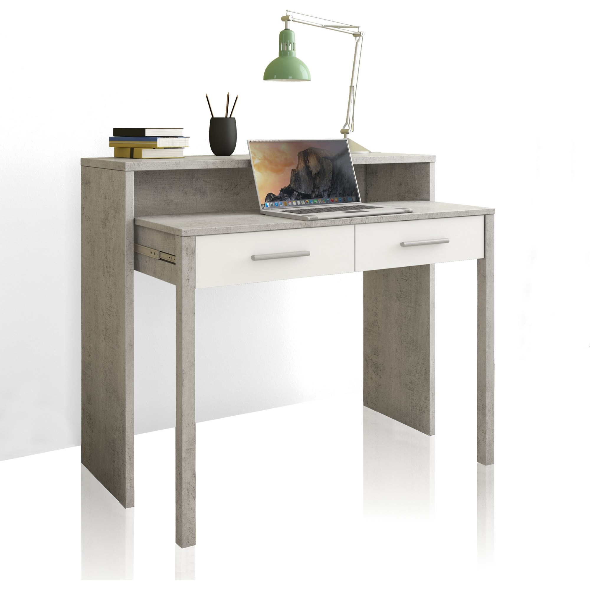 Tomasucci Console / Bureau CIMENT CACHÉ Multicolore