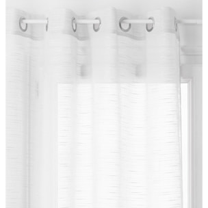 Voilage "Sam" - blanc - 140x240 cm