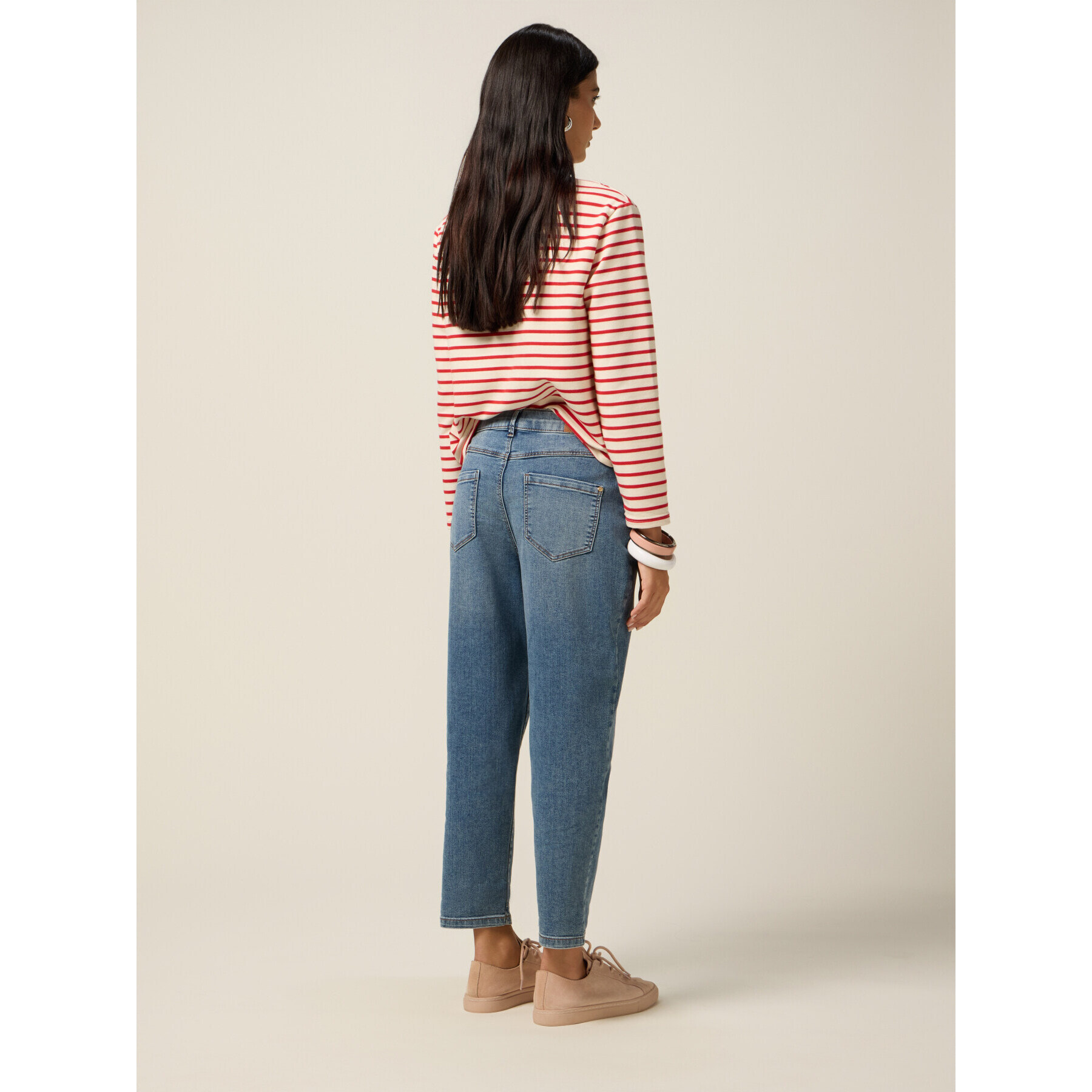 Oltre - Vaqueros boyslim - Light - blue