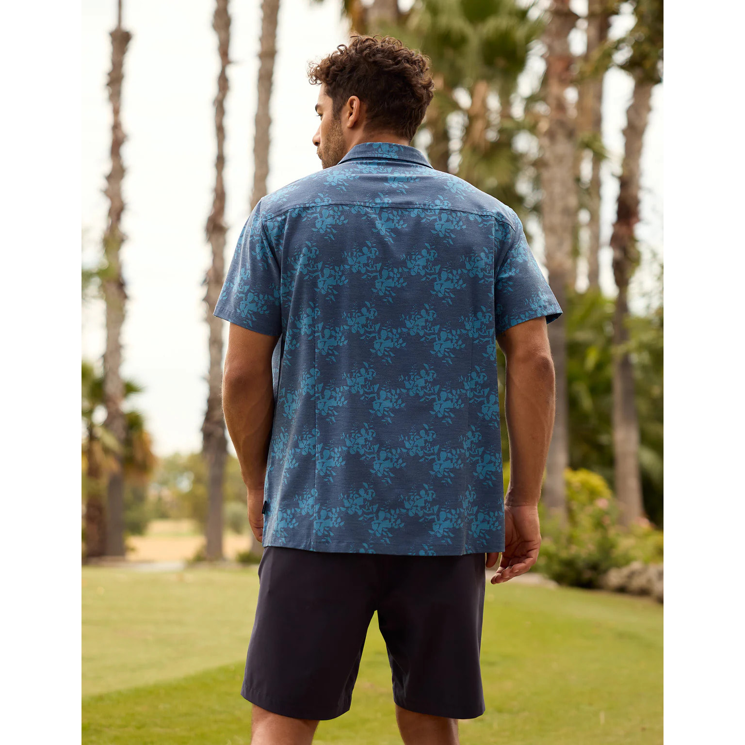 Camisa Manga Corta Azul - Furing