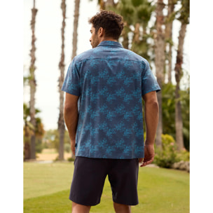 Camisa Manga Corta Azul - Furing