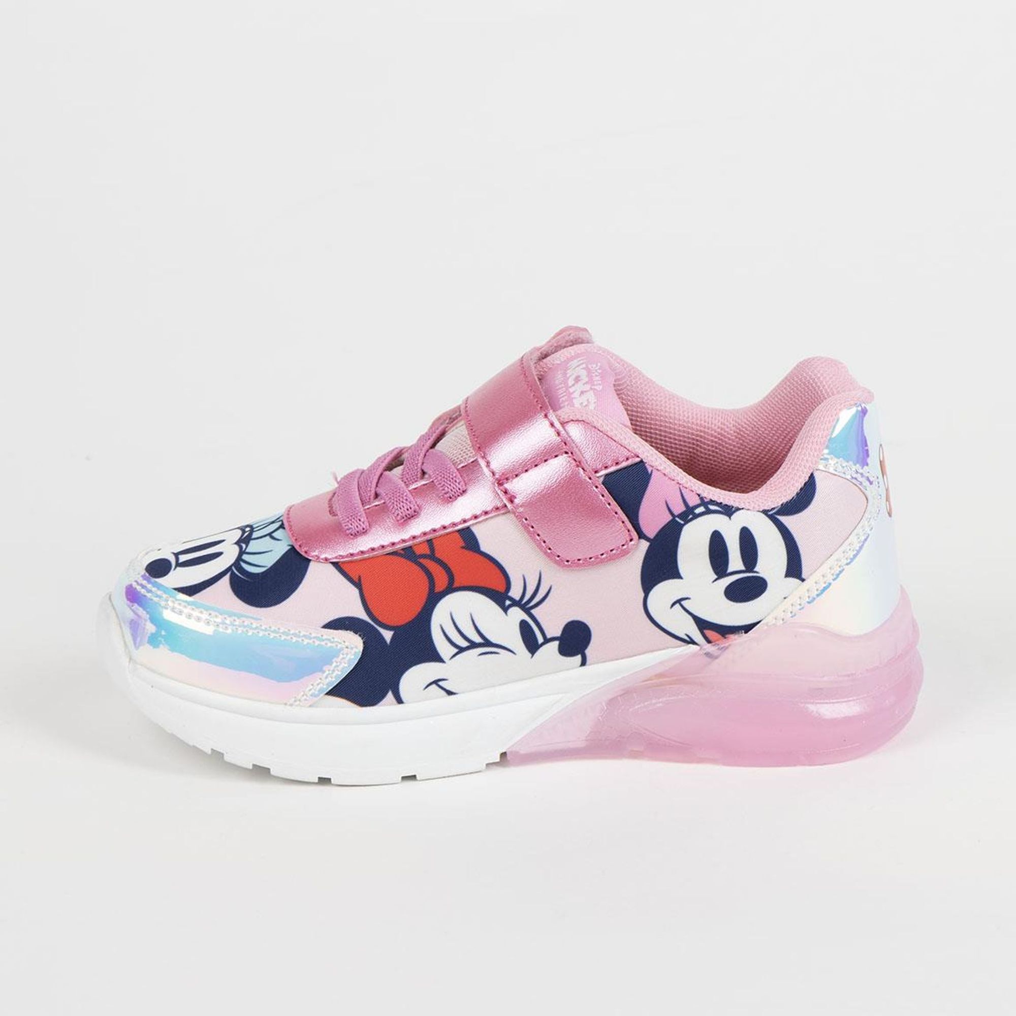 Deportiva Suela Tpr Con Luces Minnie