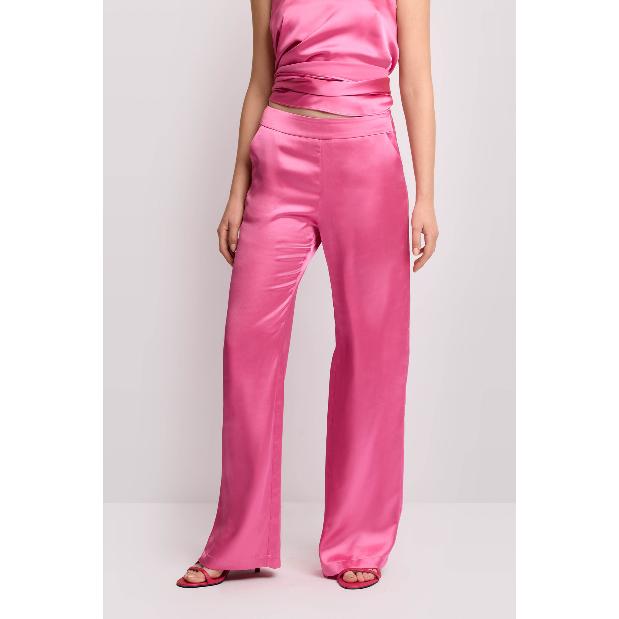 Kocca - Pantaloni eleganti a palazzo Donna, Tinta unita