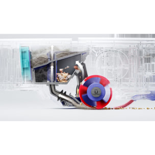 Robot aspirateur laveur Dyson R2 Nurovi™ Wash+Dry (gris pâle/bleu vinca)