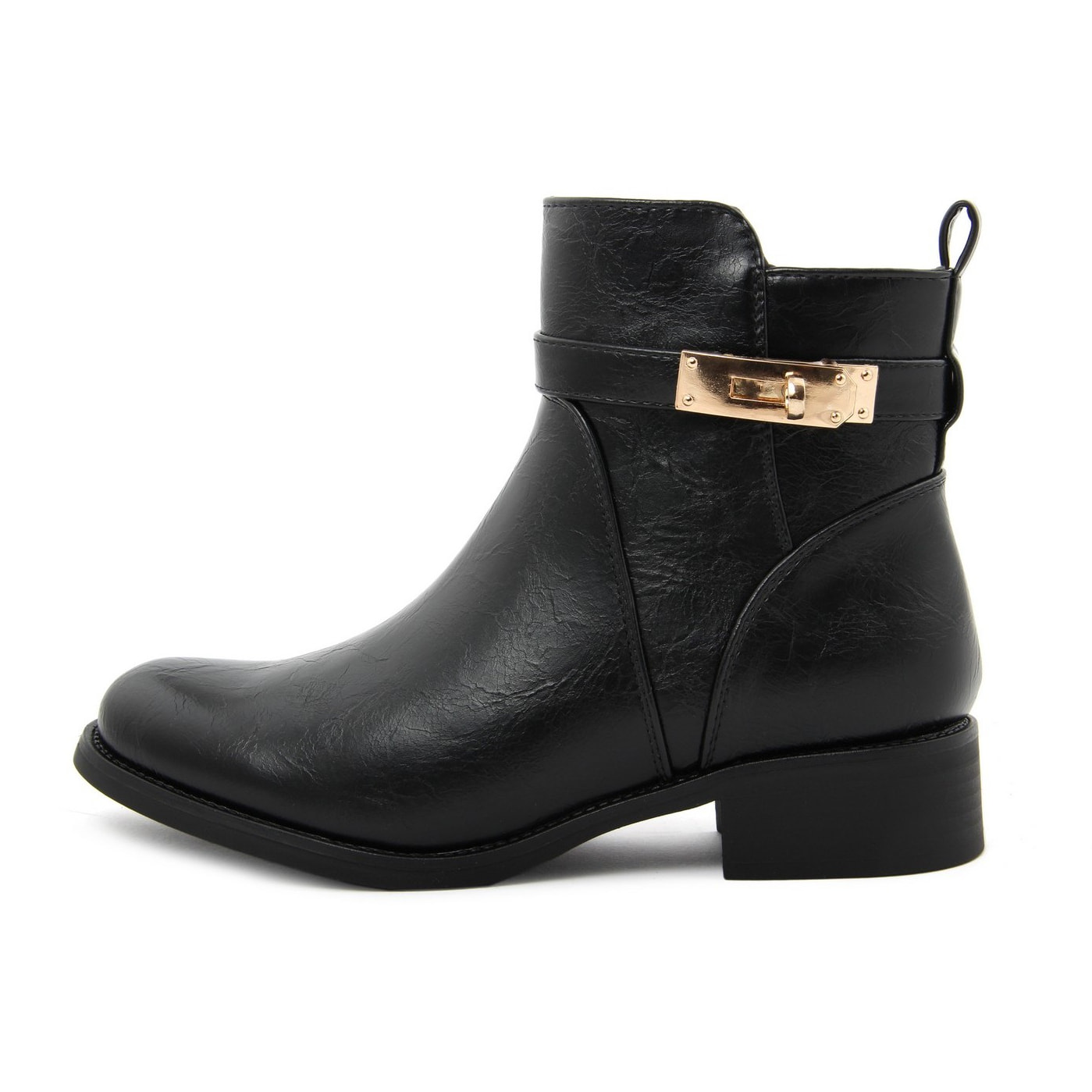 Stivaletto Donna colore Nero-Altezza tacco:3,5cm