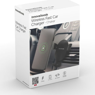 Supporto Caricabatterie Rapido Wireless per Auto Chakar InnovaGoods