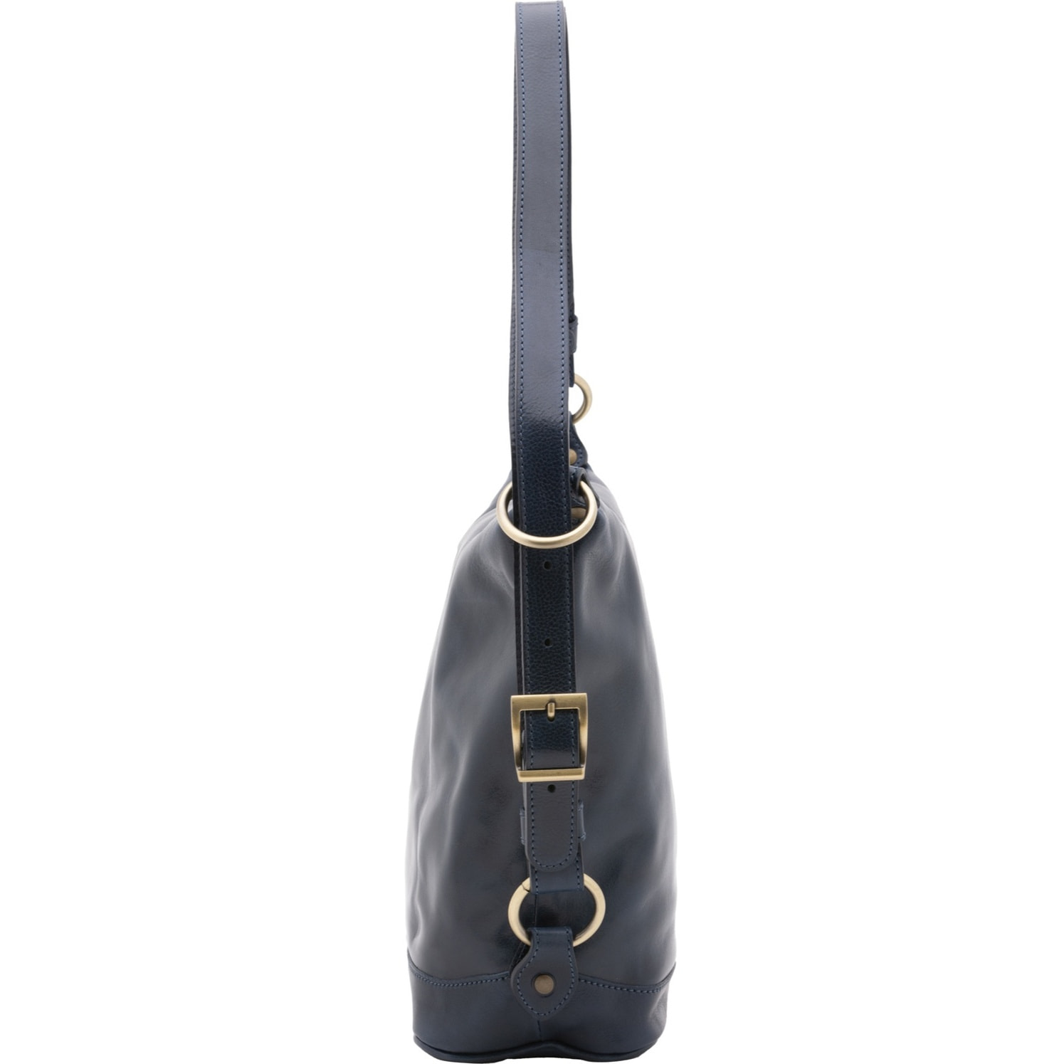 Borsa a secchiello da donna - Modello False - Vera pelle - 34.0 x 33.0 x 15.0 cm