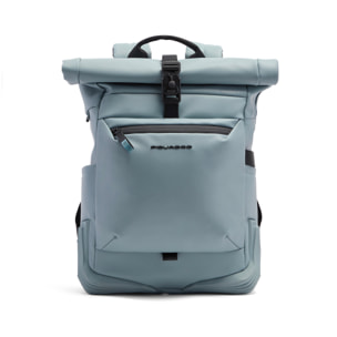 Piquadro Zaino roll-top resistente all'acqua porta pc 15,6"