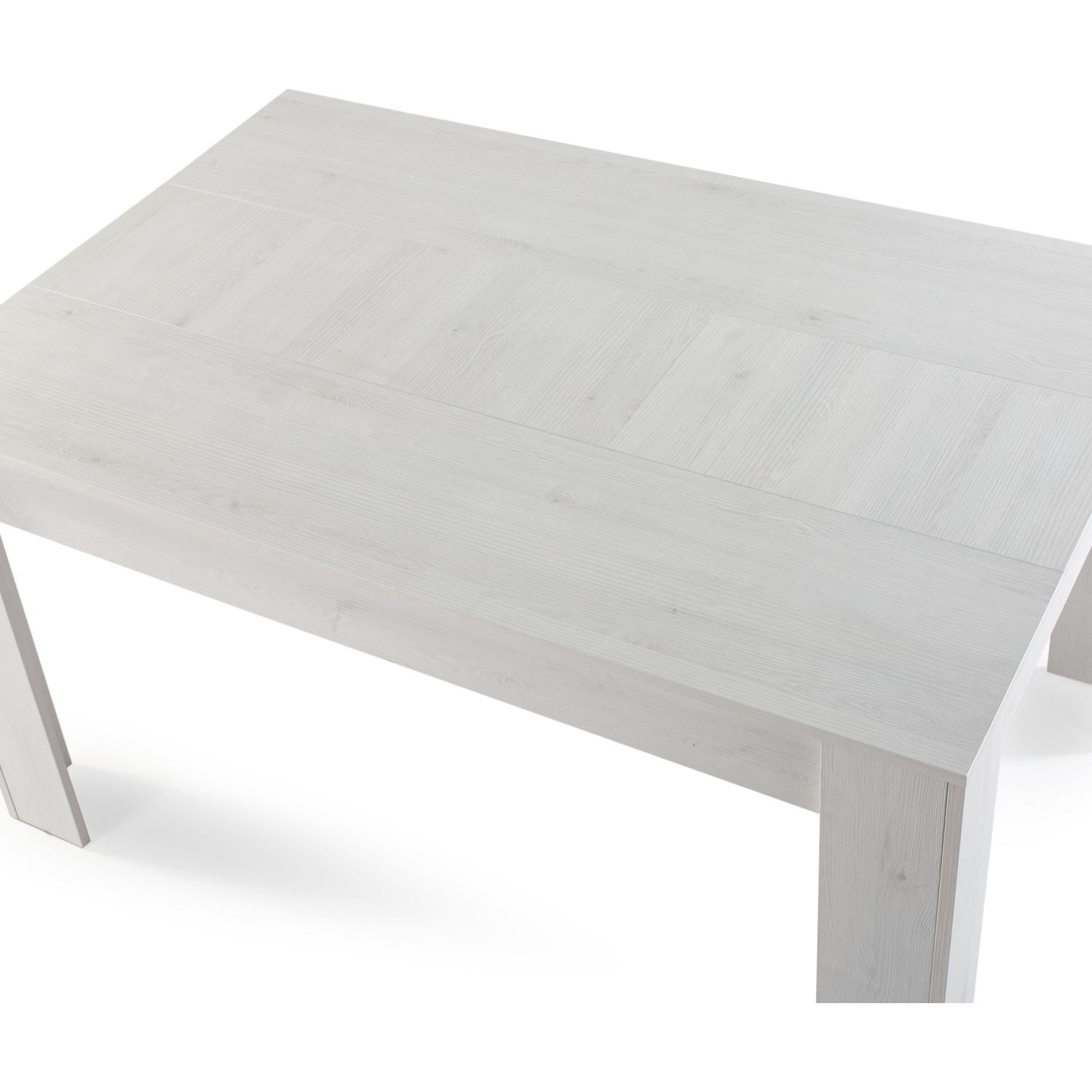 Mesa rectangular kloe 140x90 shamal/naturale/blanco