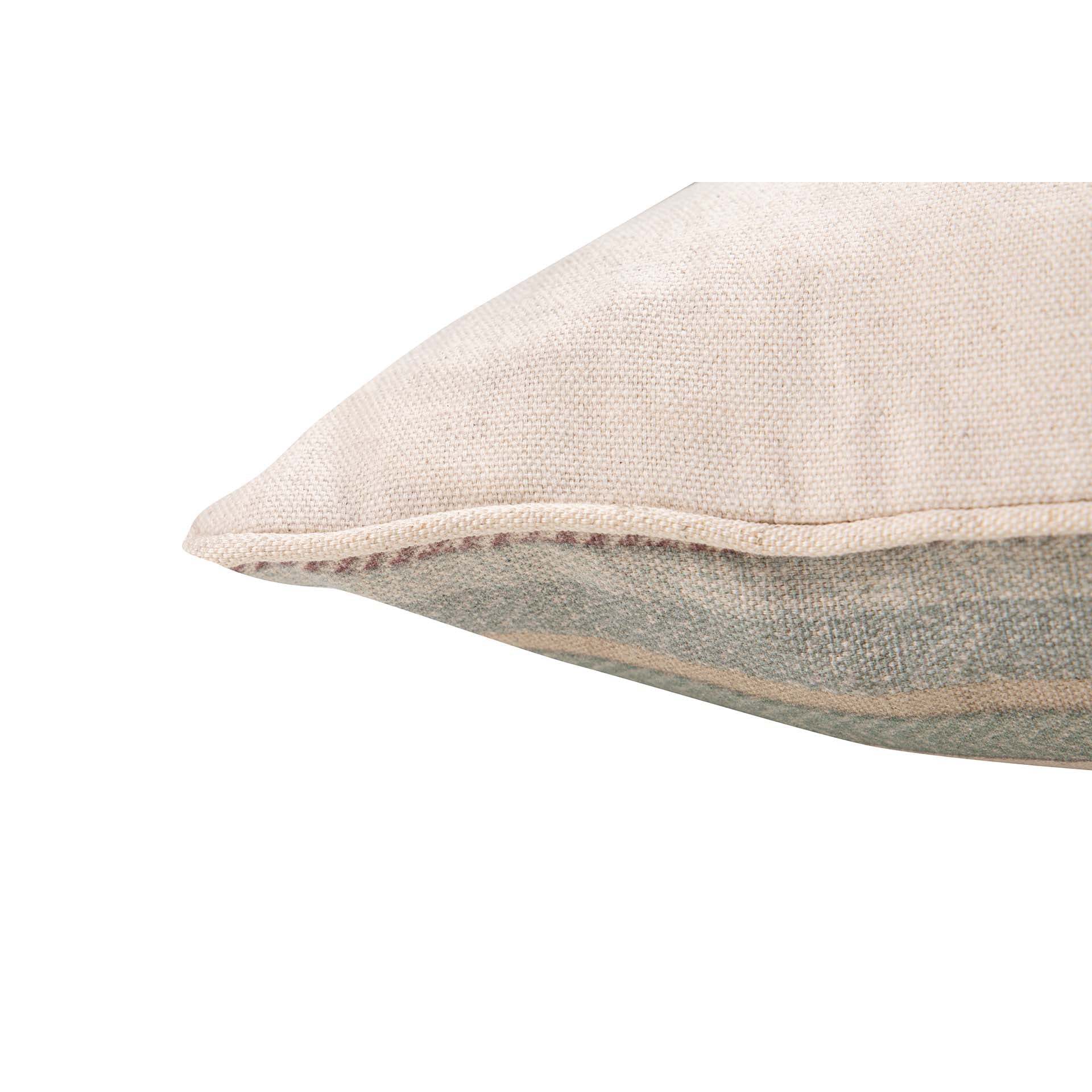 Cojin Lino Rayas 45x13x45 Cm