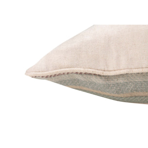 Cojin Lino Rayas 45x13x45 Cm