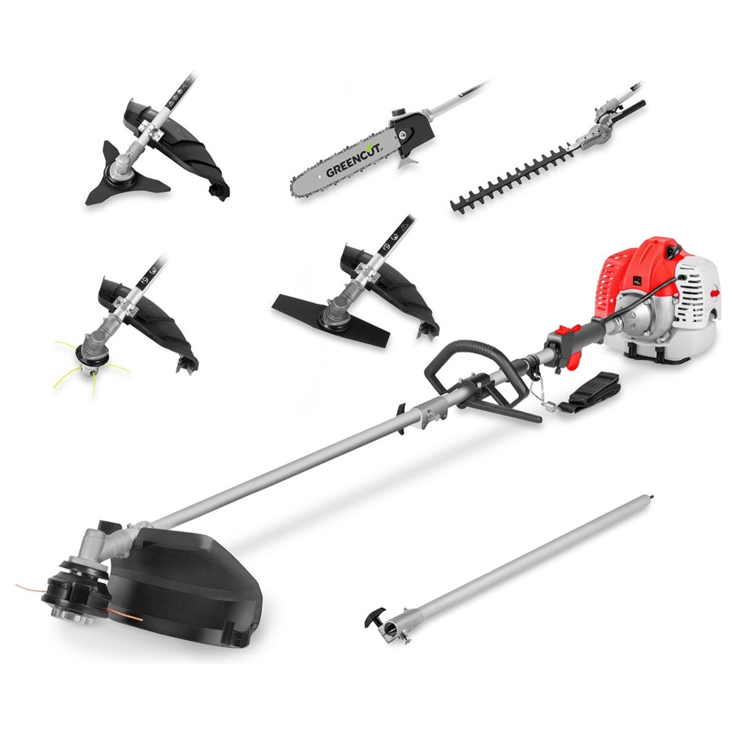 Herramienta multifunción de gasolina - Greencut GM650X-6