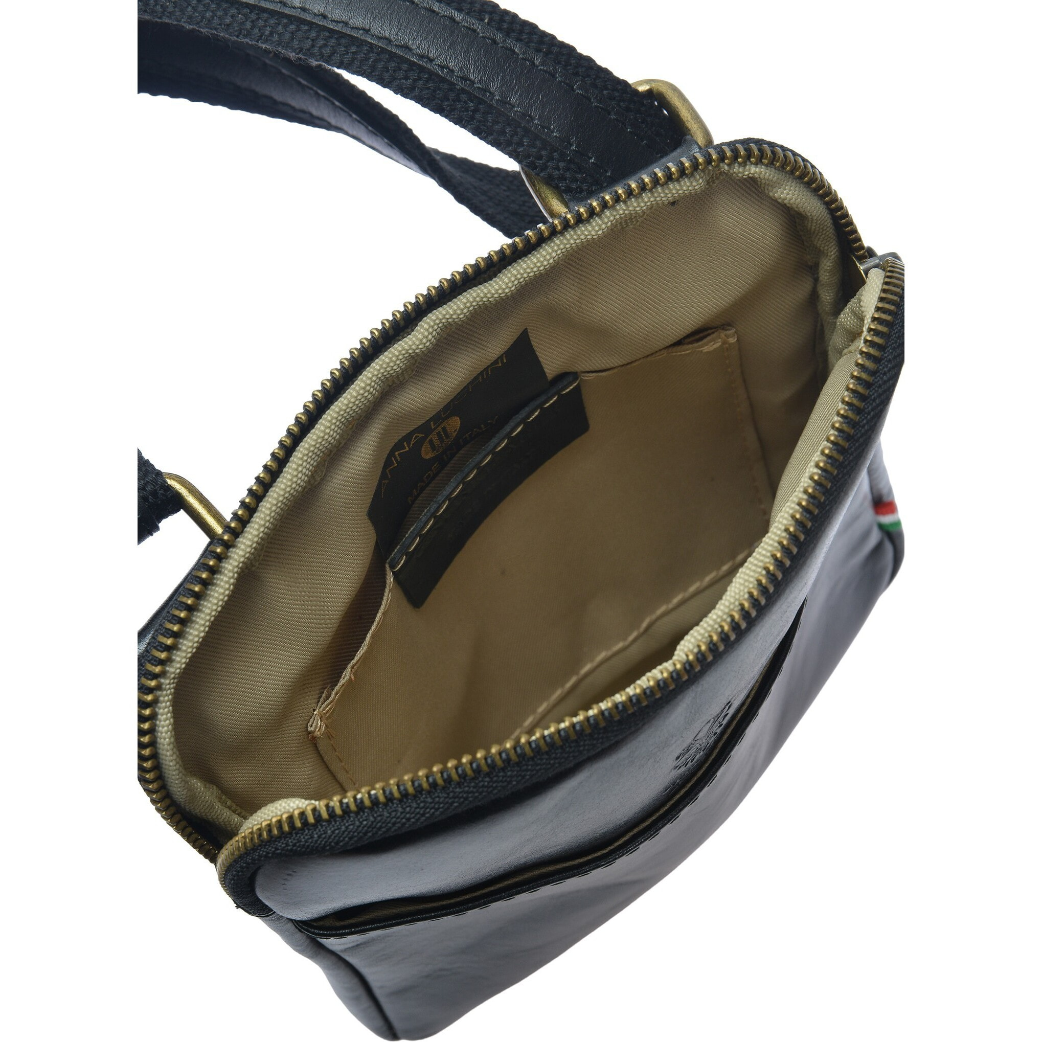 Borsa a spalla Anna Luchini Nero