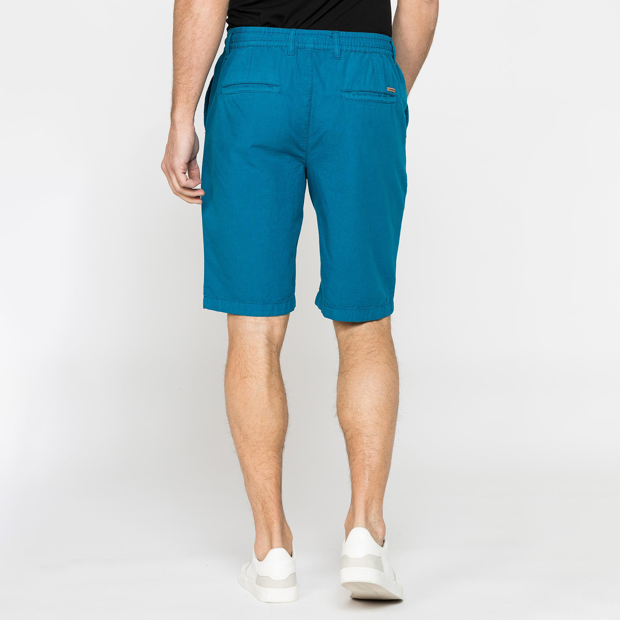 BERMUDA IN RIPSTOP LEGGERO CON ELASTICO E COULISSE