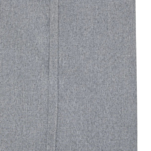 Rideau occultant Darla 140x260cm gris