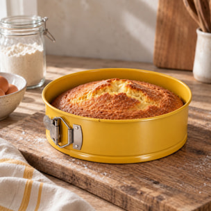 Moule à charnière en acier carbone jaune 24cm COLORAMA