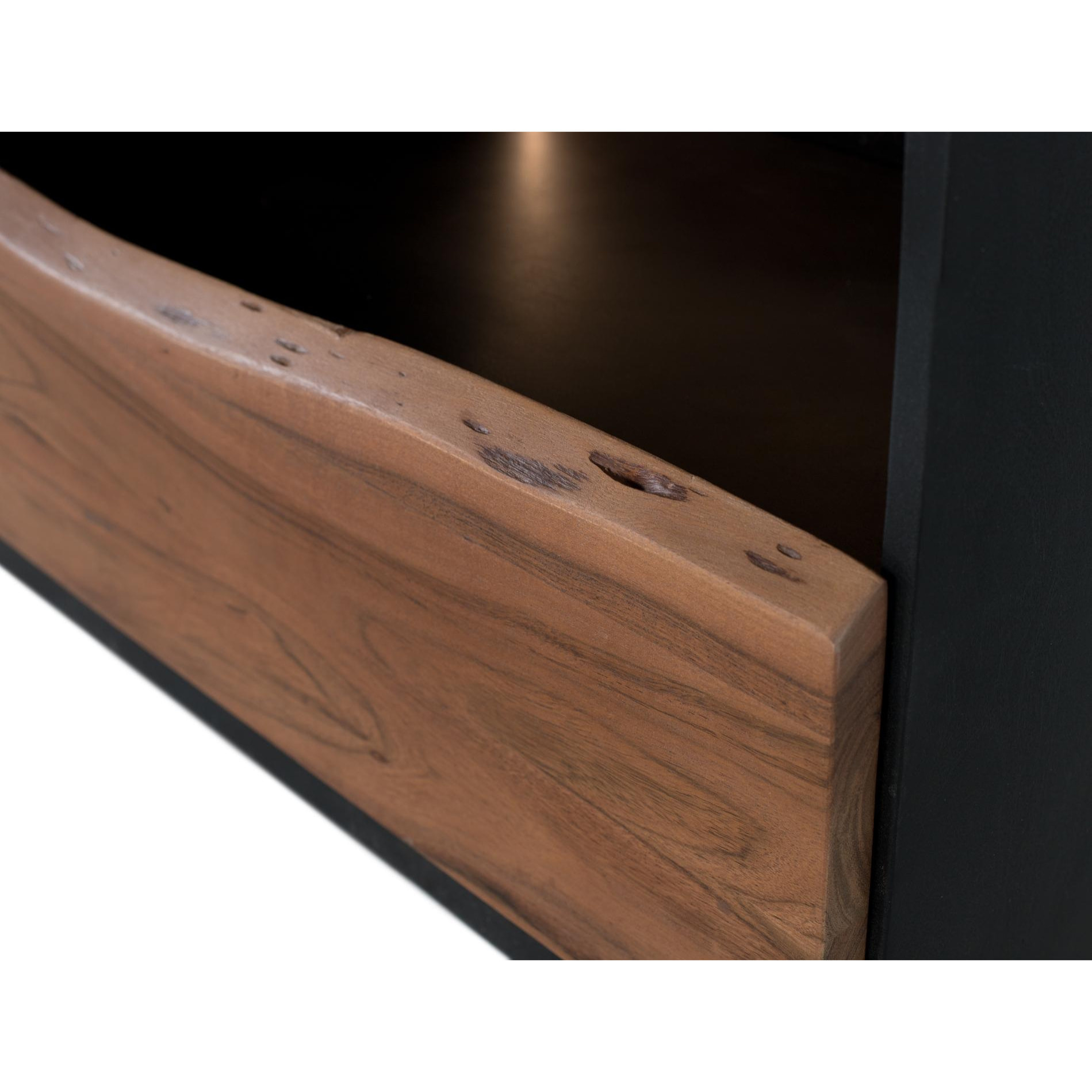 Mueble TV de Madera de Acacia 180 Cm Estilo Rústico Moderno