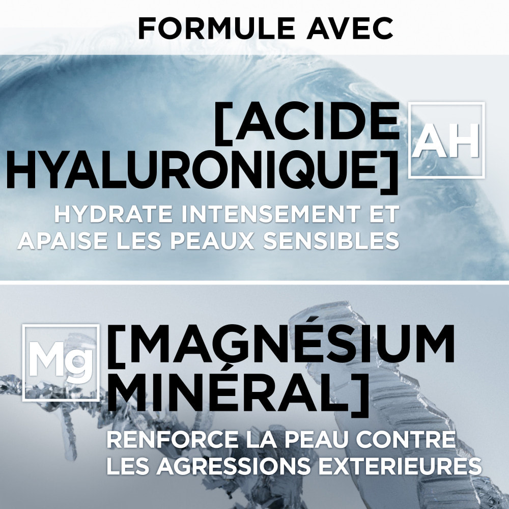 L'Oréal Paris Men Expert Magnesium Defense Soin Hydratant 24H Hypoallergénique 0% Alcool 50ml