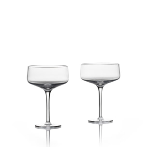Set de 2 verres de coupe/cocktail Rocks 27 cl