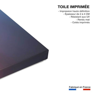 Tableau navigation sous le sunset Toile imprimée