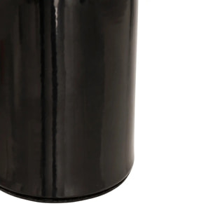 Lampe champignon secteur Lito noir H24,5cm