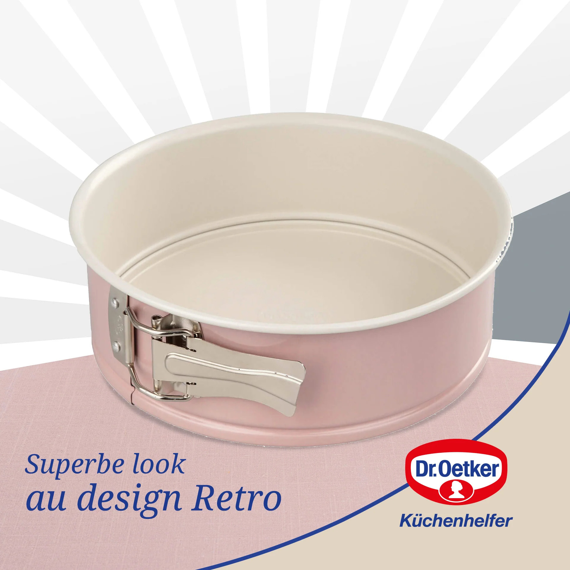 Moule à manqué à charnière 20 cm Dr. Oetker Rétro