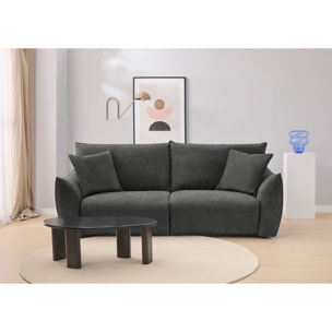 Sofá Cama Premium - Apertura Estilo Italiano - Colchón Matrimonio Alta Gama - Tejido Anti-Manchas - Cojines incluidos - 5 Años de Garantía
