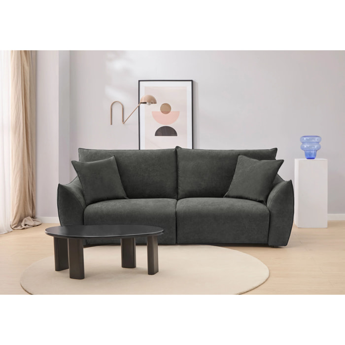 Sofá Cama Premium - Apertura Estilo Italiano - Colchón Matrimonio Alta Gama - Tejido Anti-Manchas - Cojines incluidos - 5 Años de Garantía