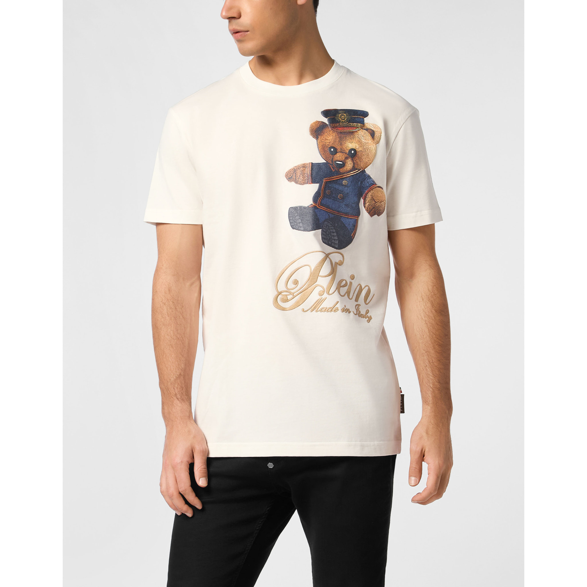 PHILIPP PLEIN Maglietta girocollo Ss TEDDY
