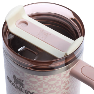 Botella de agua Isotermica - 1,18L - QUENCHER® H2.O FLOWSTATE™ TUMBLER - Peach Whip Sunflower