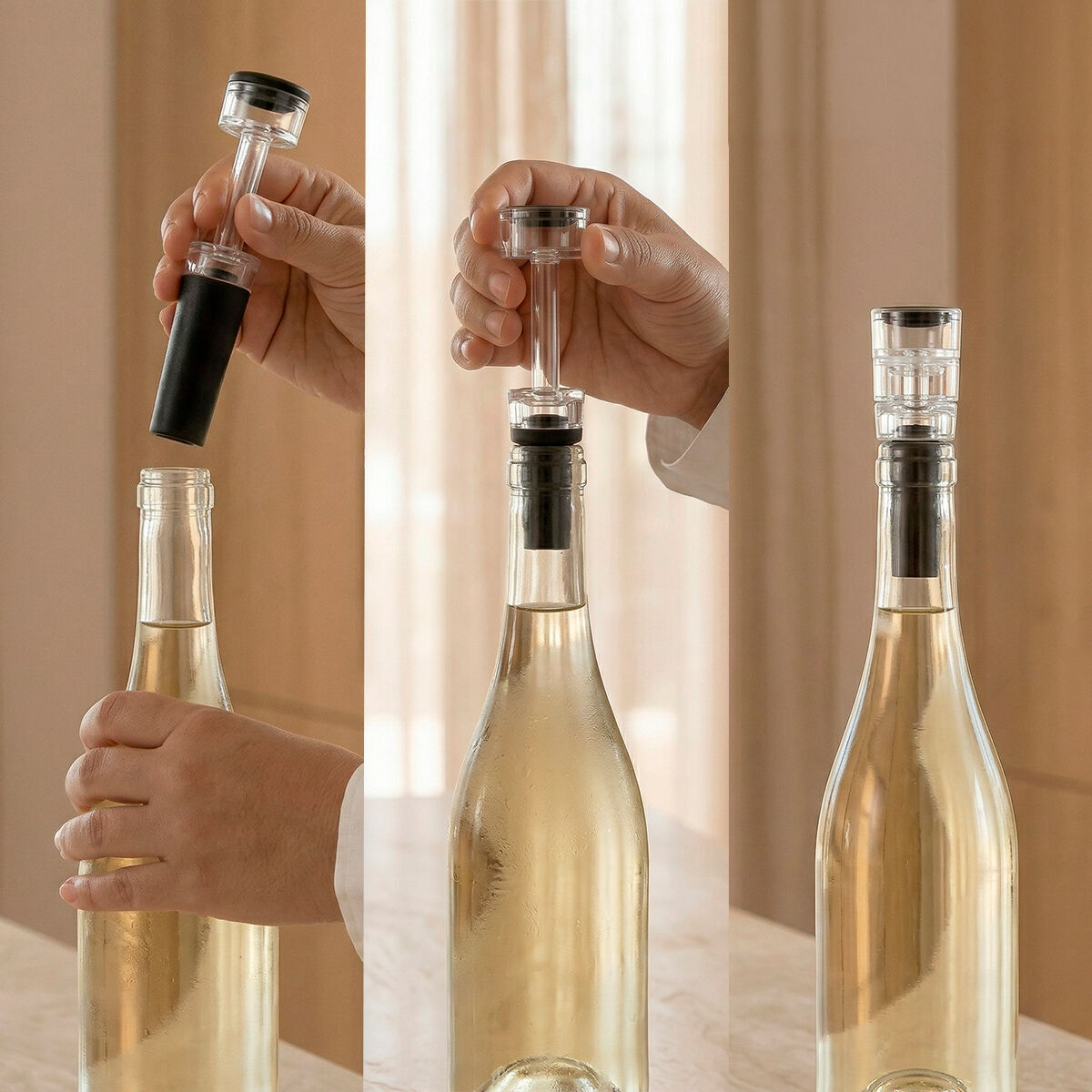 Set di Accessori per il Vino Chillour InnovaGoods 7 Pezzi