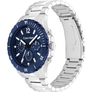Reloj Calvin Klein 25200115 Hombre Analogico Cuarzo con Correa de Acero