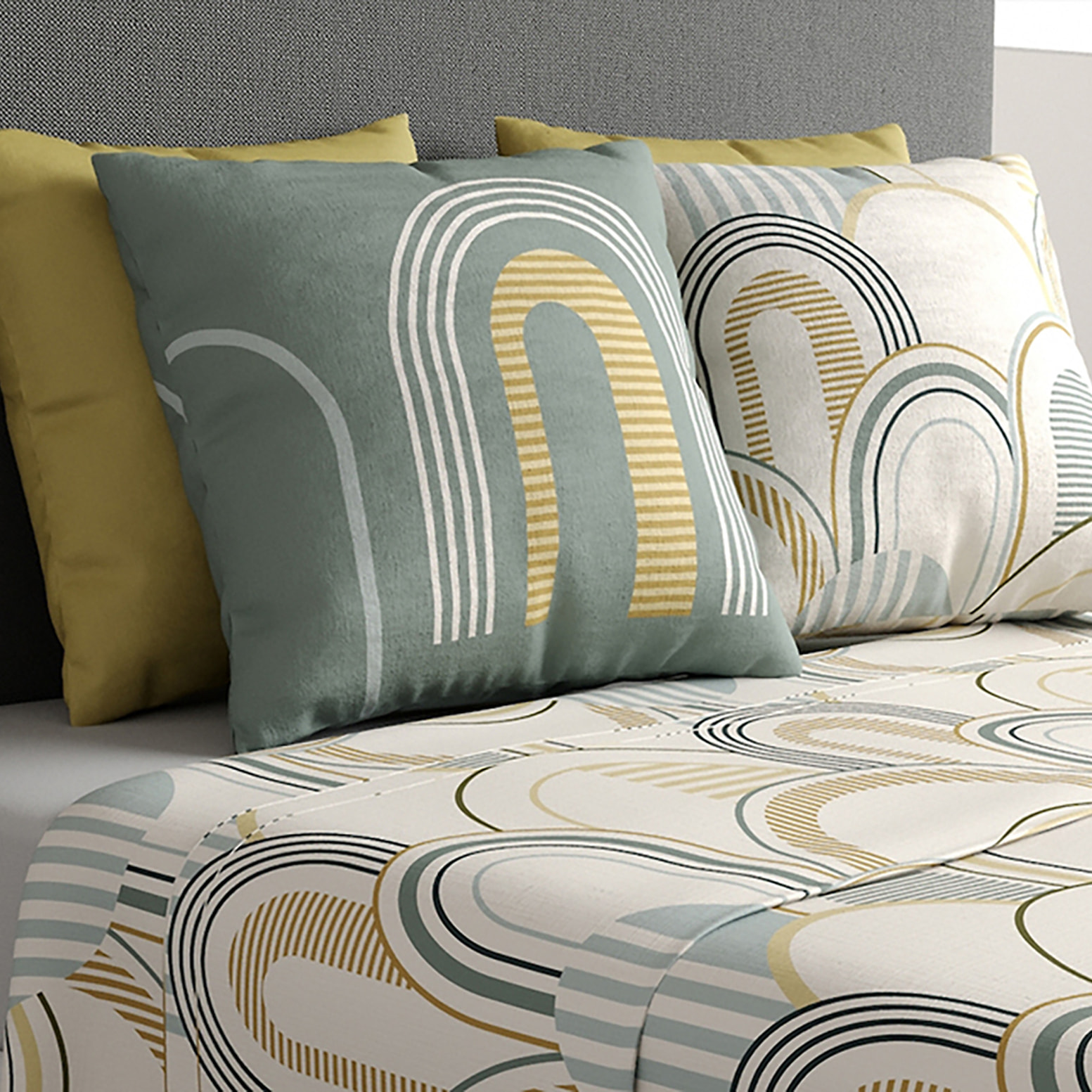 Parure De Drap 3pcs avec Drap housse Bonnet:25cm 100%coton 57fils ColizÉ