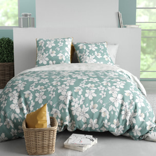 Parure housse de couette 3pcs 100% coton 57 fils pia