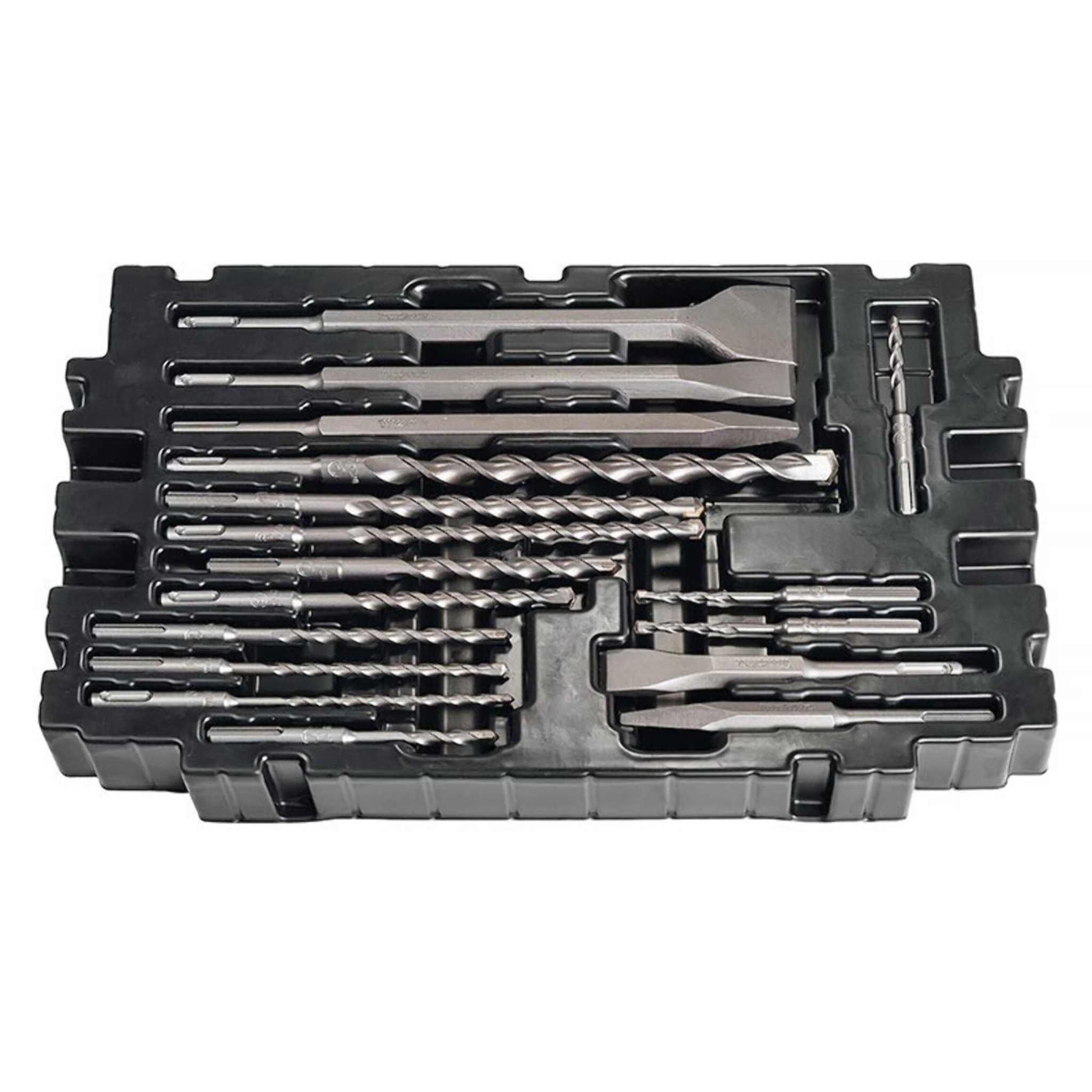 Makpac Set 17 piezas SDS-Plus brocas, picos, cinceles MAKITA - B-52059