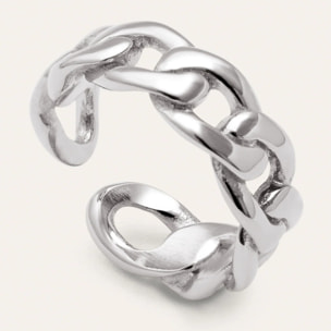 Anello Chunky Link Acier
