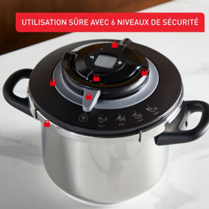 Autocuiseur SEB Clipso+ Chef 6L