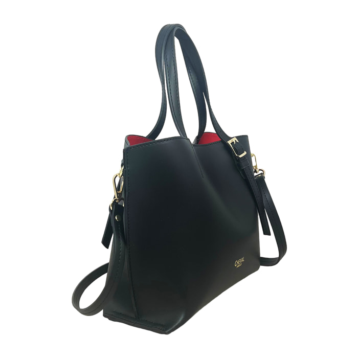 Bolso de Mano Cheval Firenze Marte Negro